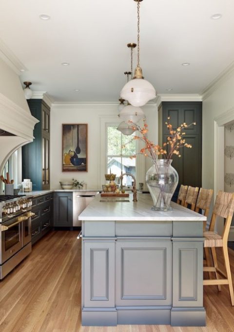 The final look of a kitchen renovation in Richardson, TX